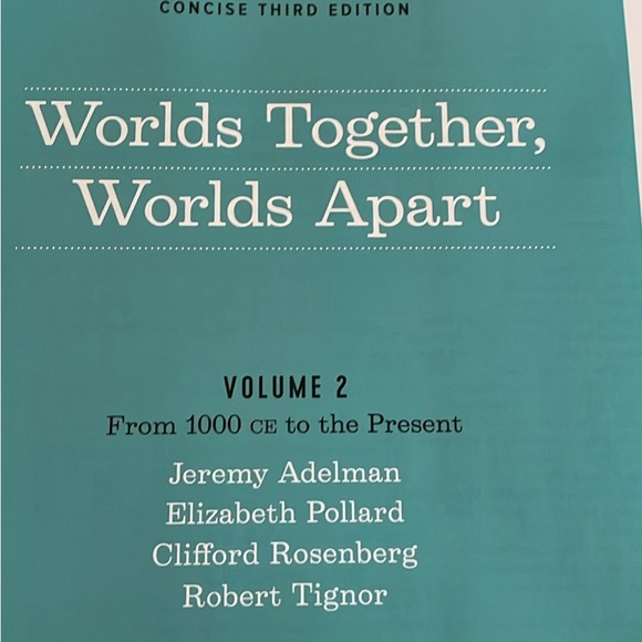 Worlds Together, Worlds Apart Vol. 2: 1000 CE to the Present 3E Concise - Picture 4 of 8